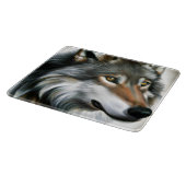 Wolf Painting Schneidebrett (Ecke)