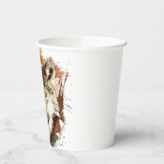 Wolf Pappbecher (Links)