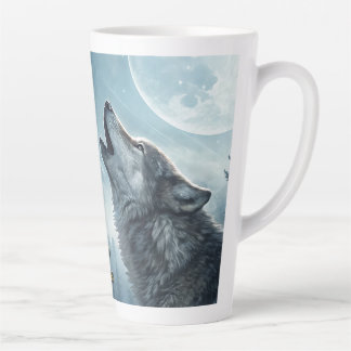 Wolf (passendes Journal verfügbar) Milchtasse