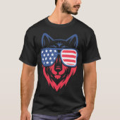 Wolf Patriotic Pullover (Vorderseite)