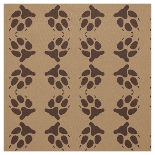 Wolf Paw Print Fabric Stoff (Muster)