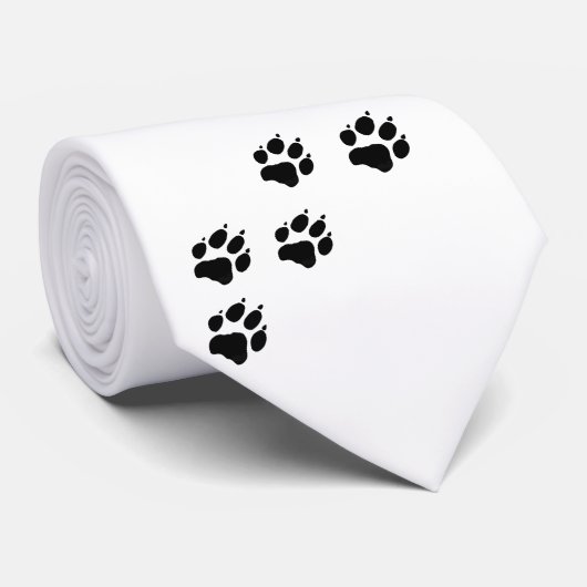 wolf_paw tiy krawatte (Gerollt)