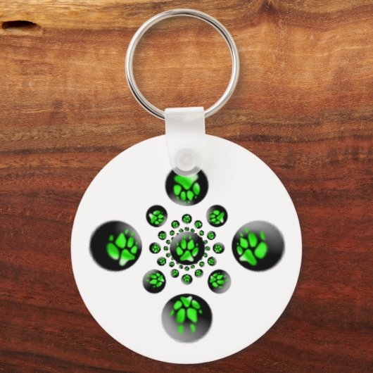 Wolf Pfow Schlüsselanhänger (Vorderseite)