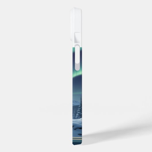 Wolf Phone Case 🐺 🌌 | ❄️ (Rückseite / Links)