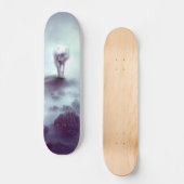 Wolf-Platine Skateboard (Vorderseite)