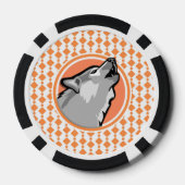 Wolf Pokerchips (Rückseite)