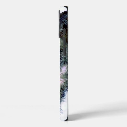 Wolf Portrait Case-Mate iPhone Hülle (Rückseite / Links)