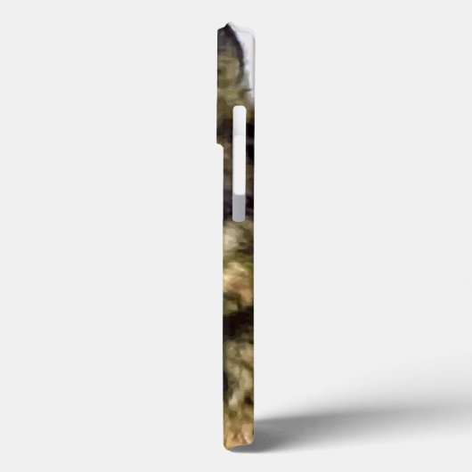 Wolf Portrait Case-Mate iPhone Hülle (Rückseite / Links)