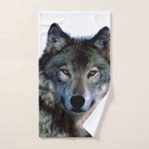 Wolf Portrait Handtuch