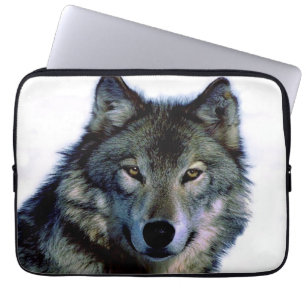 Wolf Portrait Laptopschutzhülle