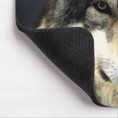 Wolf Portrait Mousepads (Ecke)