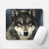 Wolf Portrait Mousepads (Mit Mouse)