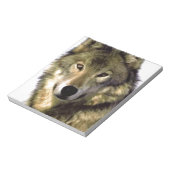 Wolf Portrait Notizblock (Rotiert)