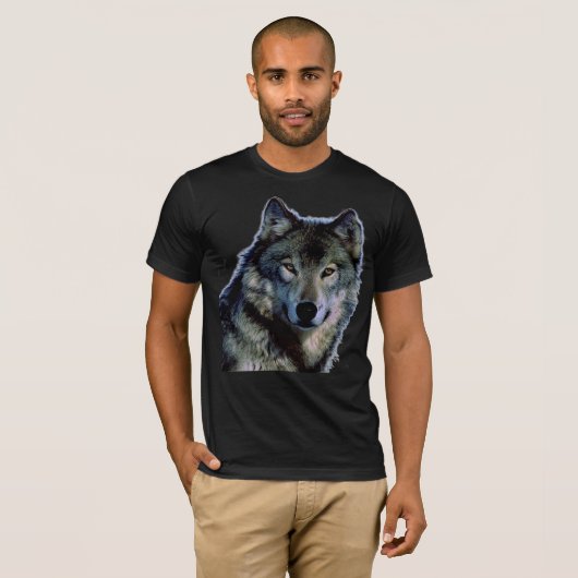 Wolf Portrait T-Shirt (Vorne ganz)