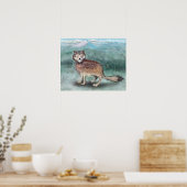 Wolf Poster (Küche)
