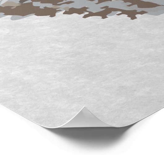 Wolf Poster (Ecke)