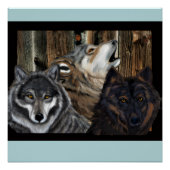 WOLF POSTER (Vorderseite)