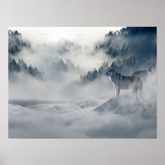 Wolf Poster (Vorne)