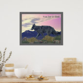 Wolf Poster (Küche)