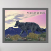 Wolf Poster (Vorne)