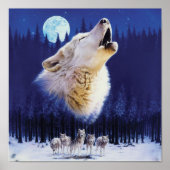 Wolf Poster (Vorne)