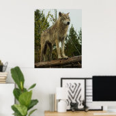 Wolf Poster (Heimbüro)