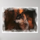 Wolf Poster (Vorne)