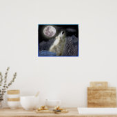 Wolf-Poster Poster (Küche)