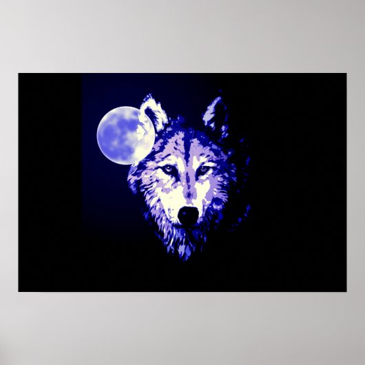 Wolf Poster Print - Wolves Poster (Vorne)