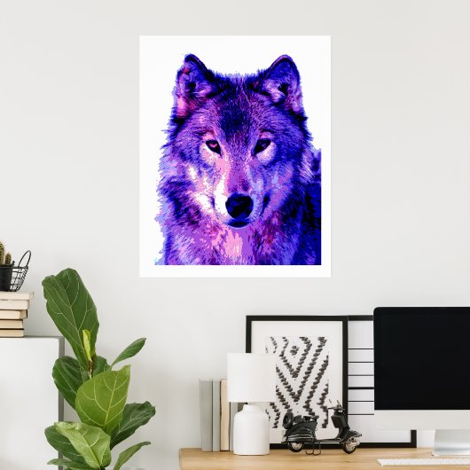 Wolf Poster Print - Wolves Poster (Heimbüro)