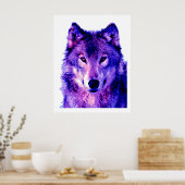 Wolf Poster Print - Wolves Poster (Küche)