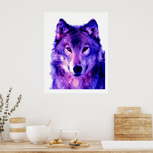 Wolf Poster Print - Wolves Poster (Küche)