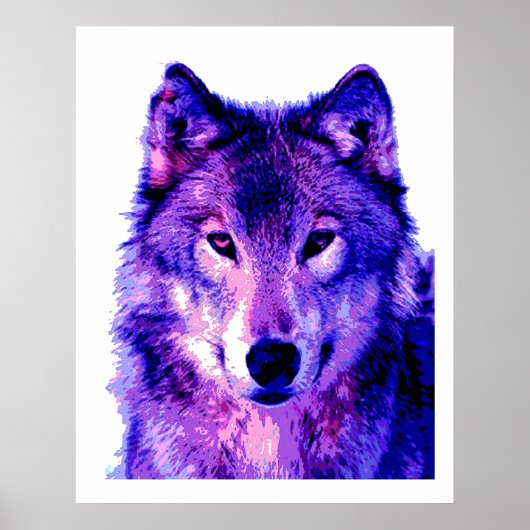 Wolf Poster Print - Wolves Poster (Vorne)