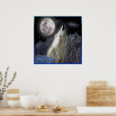 Wolf Posters Poster (Küche)