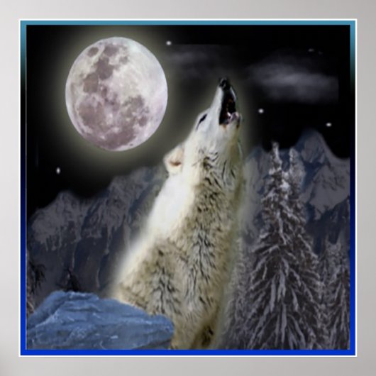 Wolf Posters Poster (Vorne)