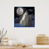 Wolf Posters Poster (Küche)