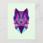 Wolf Postkarte (Vorderseite)