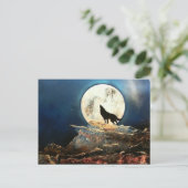 Wolf Postkarte (Stehend Vorderseite)