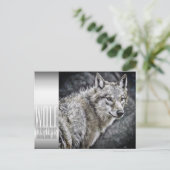 Wolf [Postkarte] Postkarte (Stehend Vorderseite)