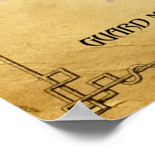 Wolf Prayer Poster (Ecke)