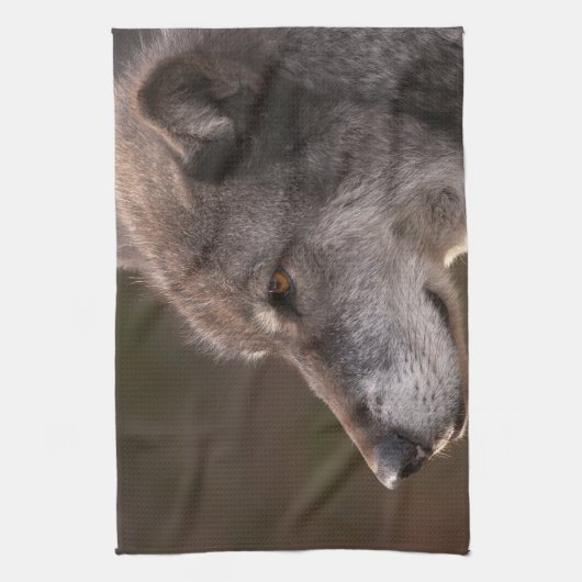 Wolf-Profil Handtuch (Vertikal)