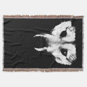 Wolf Pup Blanket Husky Wolf Pup Throw Blanket Decke (Vorderseite)