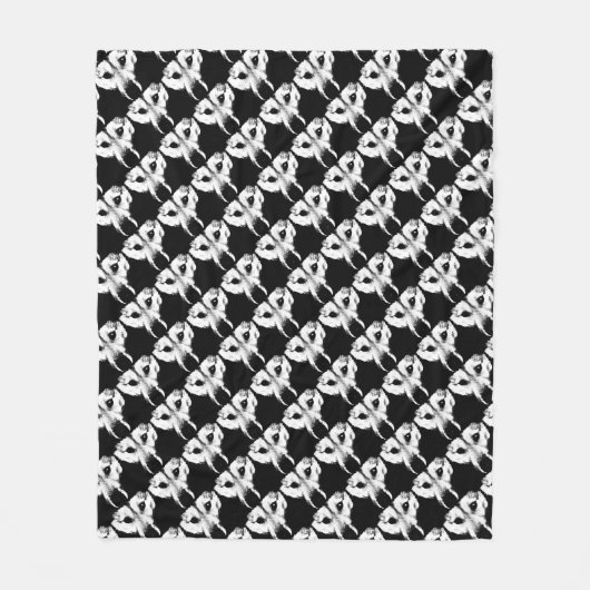 Wolf Pup Blanket Husky Wolf Welpe Dog Blankets Fleecedecke (Vorderseite)