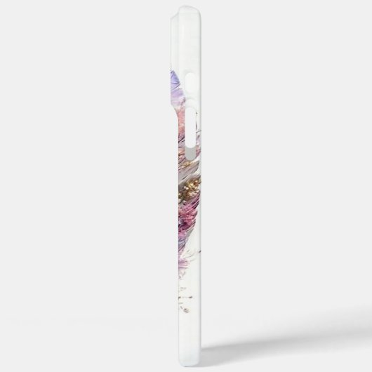 Wolf Pup & Feather Case-Mate iPhone Hülle (Rückseite / Links)