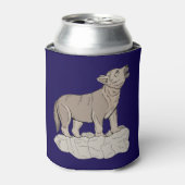 Wolf Pup Howling Dosenkühler (Kanne Vorderseite)
