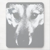 Wolf Pup Mousepad Geschenke Schlittenhunde Husky H (Vorne)