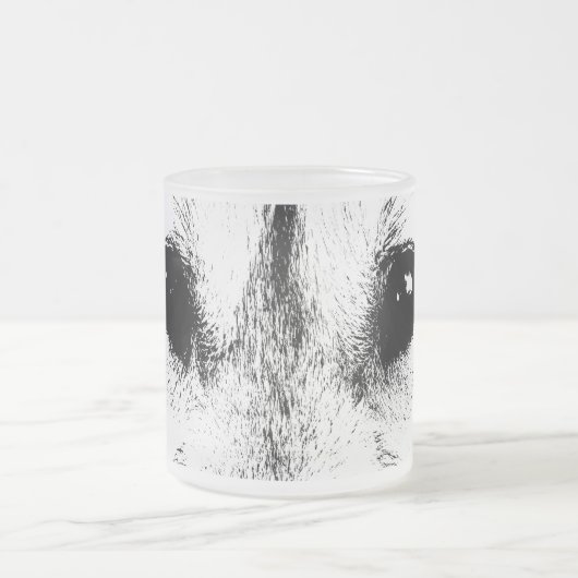 Wolf Pup Tasse Kaffee Cup Cool Husky Wolf Cup (Mittel)