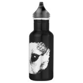 Wolf Pup Wolf Dog Husky Dose Flasche Edelstahlflasche (Rechts)