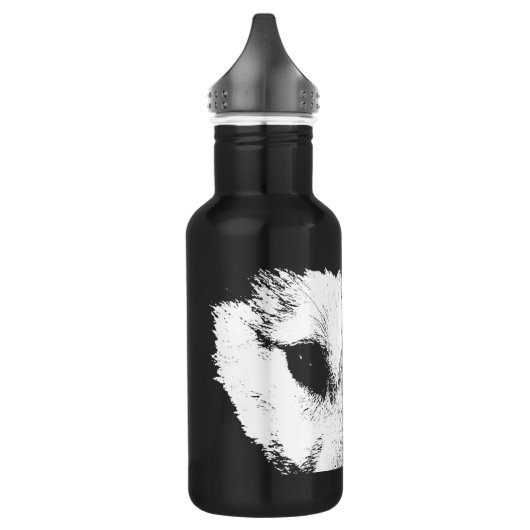 Wolf Pup Wolf Dog Husky Dose Flasche Edelstahlflasche (Links)
