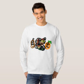 Wolf Puppe Herbst T-Shirt (Vorne ganz)